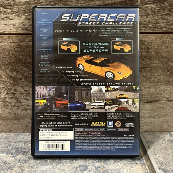 Supercar Street Challenge for PlayStation 2 - Black Case - Picture 4 of 4
